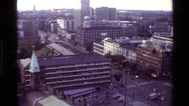 1982: city top view for analyse the people's activity DENMARK