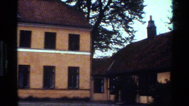 1982: unique old landmark building made of brick DENMARK