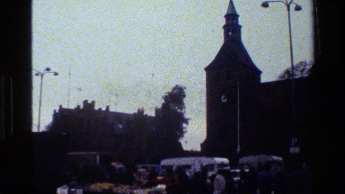 1983: people at an outside market. DENMARK