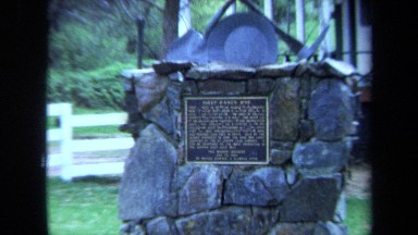1971: historic sign in front of house MAINE