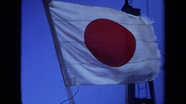 1971: the japanese flag flying on the shin honshu maru MAINE