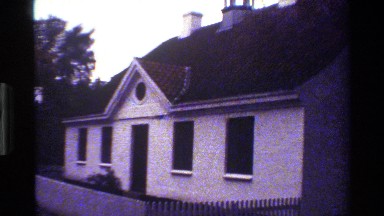 1983: panning to the top of the church bell. DENMARK
