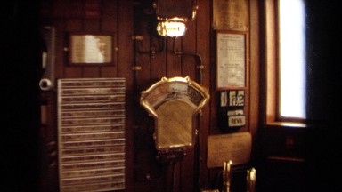 1971: A Close-Up of a Scale with Rpm Indicator in a Room
