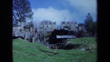 1971: two concrete buildings sit on very deep foundations MAINE