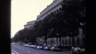 1970: cars parked outside of buildings WASHINGTON DC