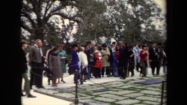 1970: large group of people standing together and watching WASHINGTON DC