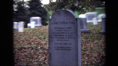 1970: tombstone of a military man and high american official named james