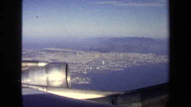 1970: city view from airplane WASHINGTON DC
