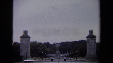 1970: zoom in to a tourist area WASHINGTON DC