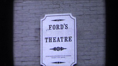 1970: Ford's Theatre Sign and Building Washington DC