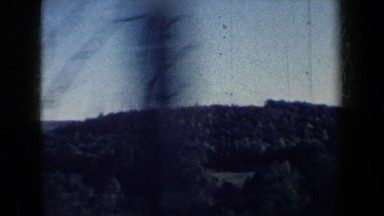1959: The Countryside Passes as a Vehicle Slowly Drives by New York