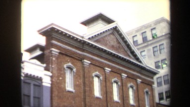 1970: A Pediment and Chimney on Top of a Gabled Roof Washington DC