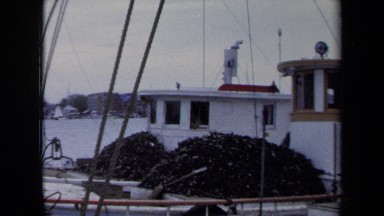 1970: A Large Pile of Shellfish on a Fishing Boat in Annapolis