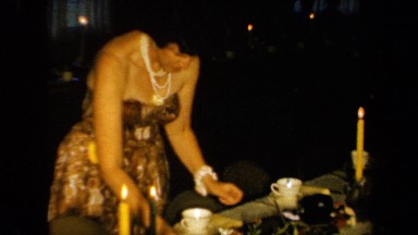 1961: A Lady Setting the Table for Dinner in California