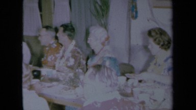 1961: Hawaiian Luau Party California