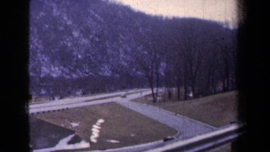 1959: Gazing at Snow-Covered Mountains in New York