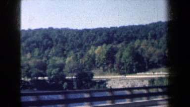 1959: Vintage 8mm Home Movie Footage from a Train in New York