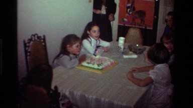 1981: Kids at a Birthday Party in California