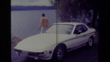 1977: a view of the huge lake BIG BEAR CALIFORNIA