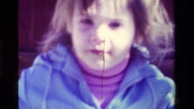 1979: close-up of a child on a bike CALIFORNIA