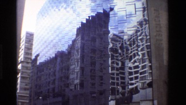 1984: Group of Tall Buildings in a City with Many Windows Hong Kong