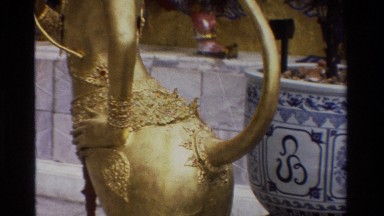 1984: golden statue of a god THAILAND