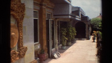 1984: Ornate Decor on a Block-Built Building in Singapore