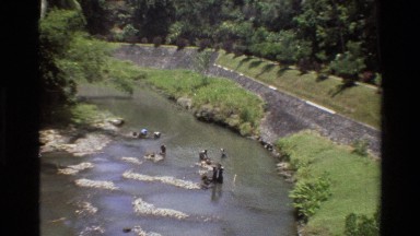 1984: water like area near trees SINGAPORE