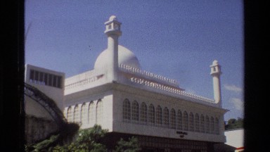 1984: The Amazing Structural White Building with Plants Surrounding It in Hong Kong