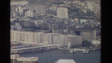1984: Residential Condo Buildings on the Seashore in Hong Kong