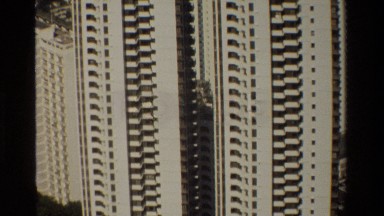 1984: the world with awesome tallest buildings and engineered ships all around