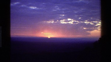 1983: retro sunset MARA TANZANIA