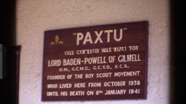 1983: Lord Baden-Powell at Home Kenya
