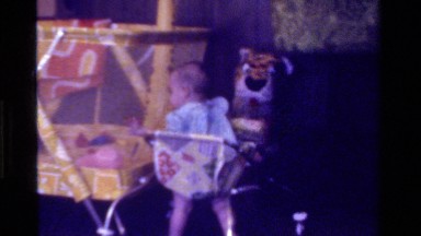 1975: little baby in a walker CALIFORNIA