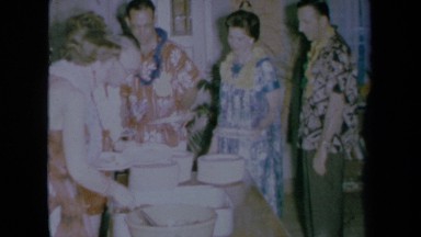 1961: a hawaiian themed birthday CALIFORNIA