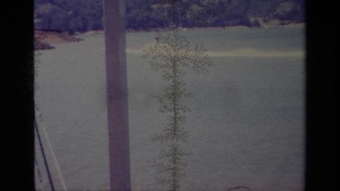 1977: the man on water skis in the pond LAKE ELSINORE CALIFORNIA