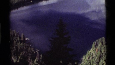 1972: an extraordinary and mesmerizing landscape of the mountains HOLLAND LAKE