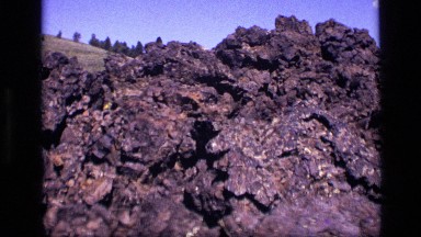 1972: an extremely rocky and uneven terrain. IDAHO