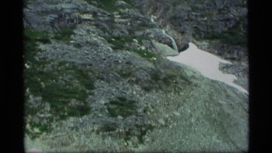 1977: Aerial View of Alaska's Mountains from a Plane