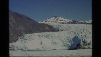 1977: beautiful mountains covered snow artic point like GLACIER BAY ALASKA