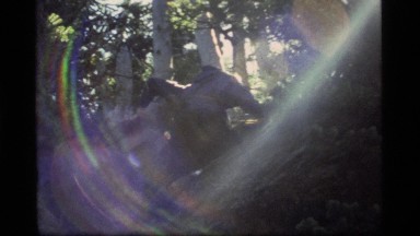 1977: climbing up a tree SAPPHIRE LAKE MONTANA