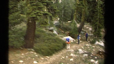 1978: people going on a trek adventure LAKE TAHOE CALIFORNIA