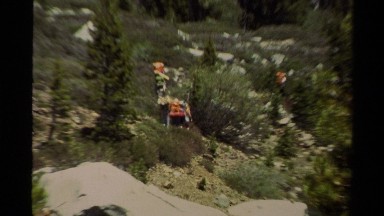 1978: people climbing the hill LAKE TAHOE CALIFORNIA