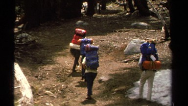 1978: Hiking Through the Woods Lake Tahoe California