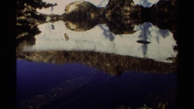 1978: Blue Plain Water Flowing at Lake Tahoe California