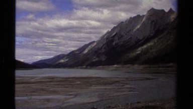 1979: creation of river from mountain BRITISH COLUMBIA CANADA