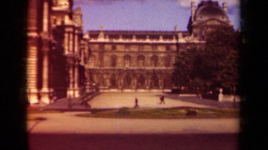 1939: Old Buildings in Europe Paris France