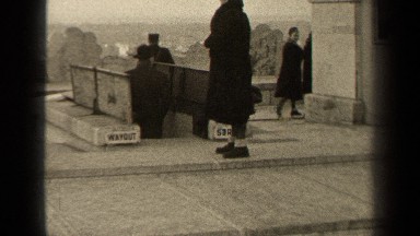 1947: people taking the stairs PARIS FRANCE