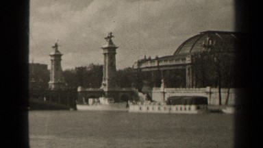 1947: beautiful waterfront atrium with a few white boats