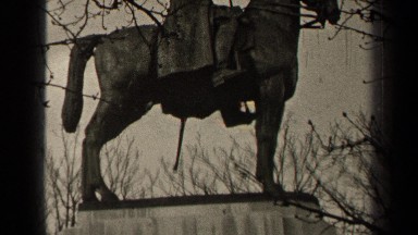 A Statue of a Man on a Horse in Paris, France